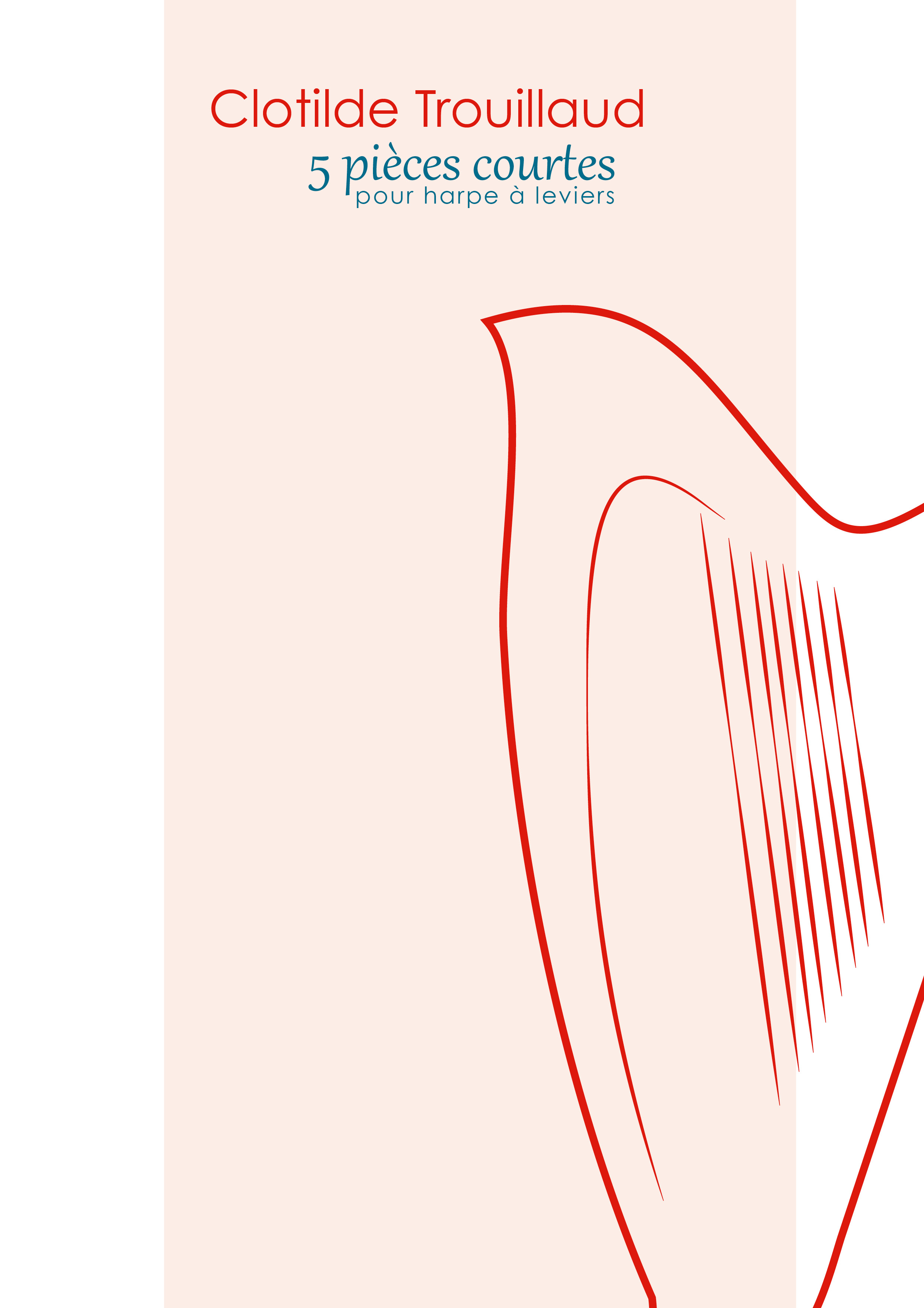 NOUVEAUTE !!! Partition  •  5 pièces courtes pour harpe à leviers